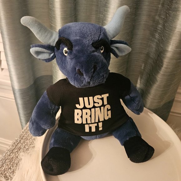 The Rock Brahma Bull Plush 2002 WWF Wrestling - Picture 6 of 7